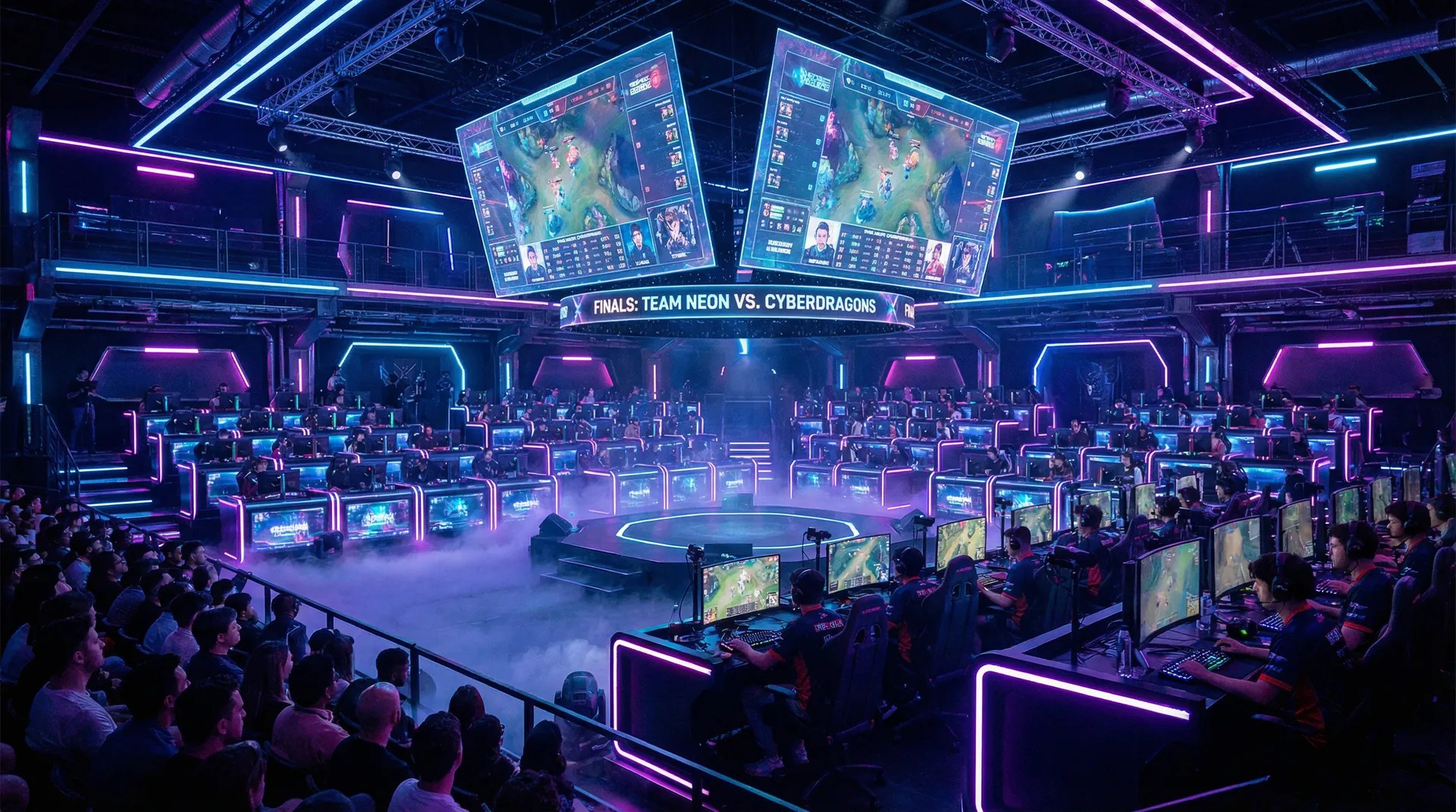 电竞赛事舞台 - 英雄联盟竞猜 赛事中心